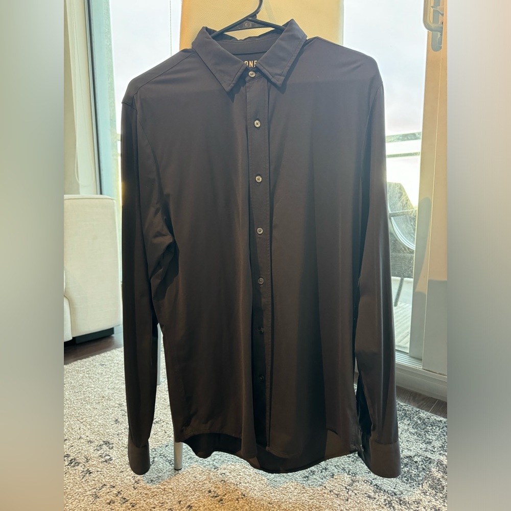 Rhône black men shirt